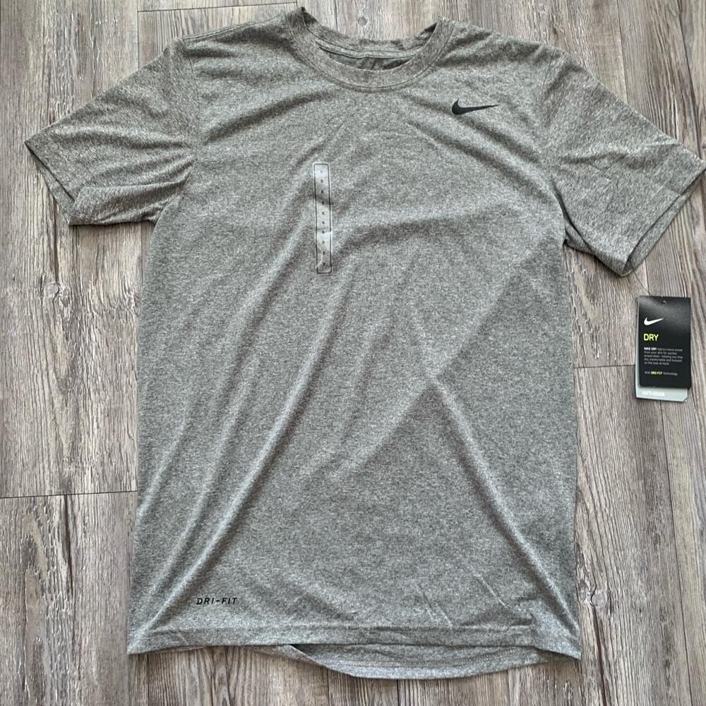 Grey Nike Dry Fit Shirt